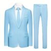 Traje Azul Claro Juvenil